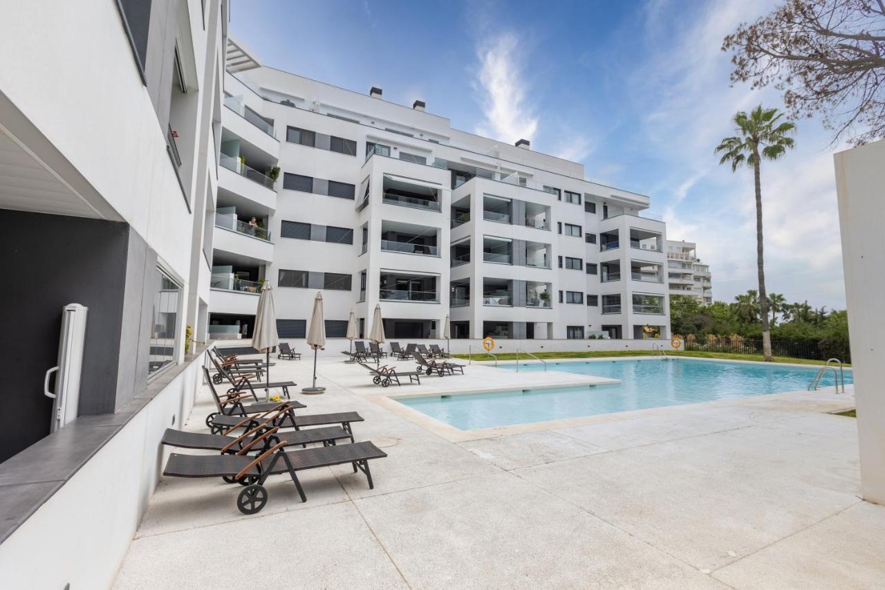 Marbella Luxury Brand New 2-Bedroom Apartment, 3 Min Walk To The Beach! Exteriör bild